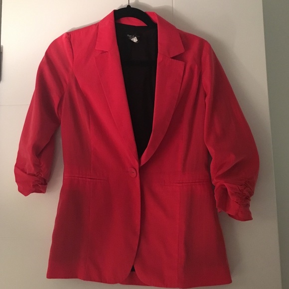 Pink blazer