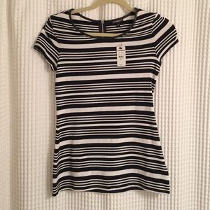 Express- B&W striped shirt