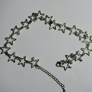 Star choker necklace