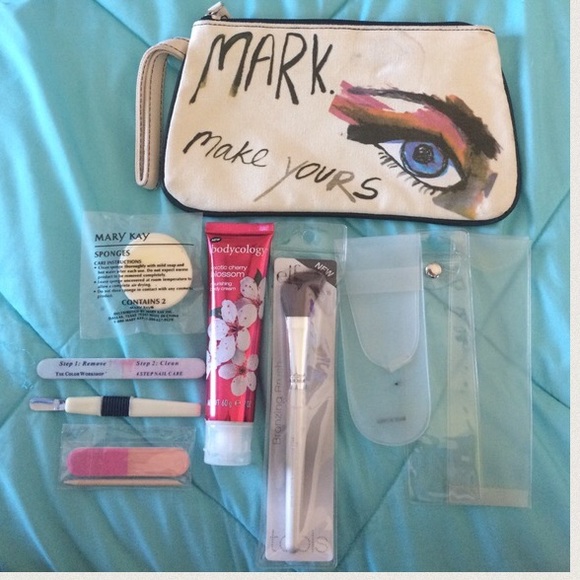 ELF Other - Mark by Avon bag has a few small stains,