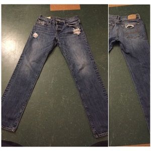 Men's Abercrombie & Fitch 30/32 Distressed Jeans