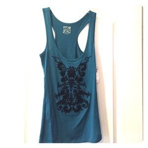 Very Cute Flounce tbd Green Tank