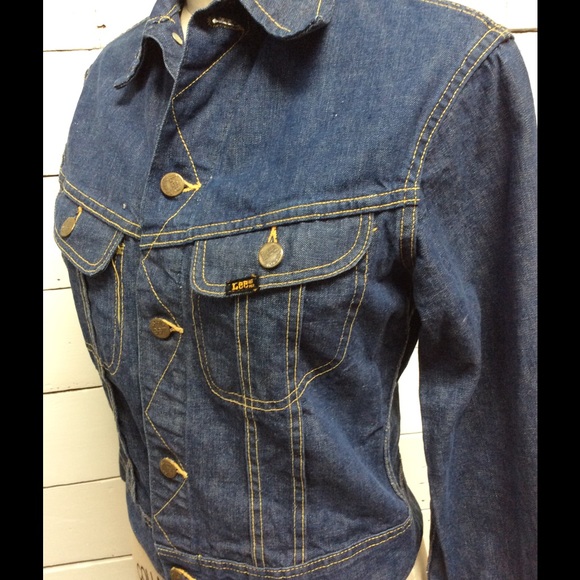 Vintage 1960's Lee denim jacket SOLD IN BUNDLE - Picture 2 of 4