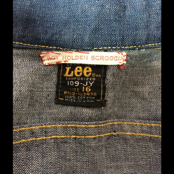 Vintage 1960's Lee denim jacket SOLD IN BUNDLE - Picture 4 of 4
