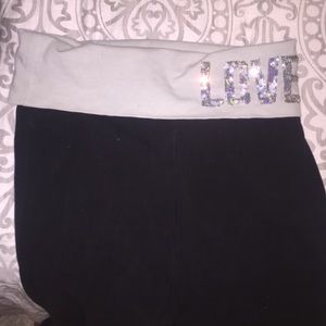 PINK Victoria's Secret boot cut yogas