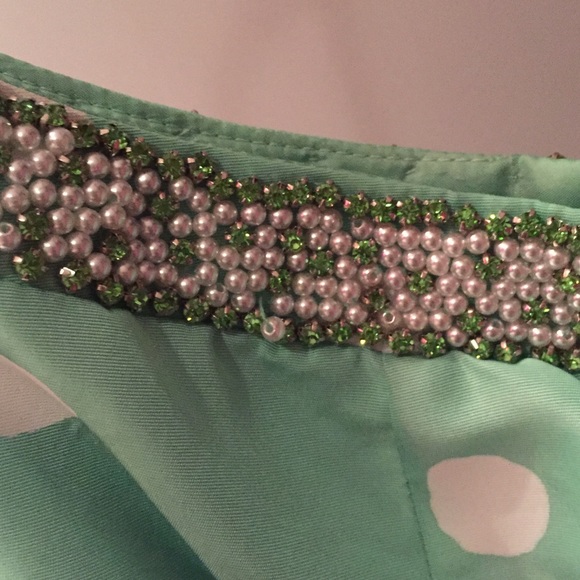 Size 2 mint 2 piece polka dot Sherri hill - Picture 4 of 4