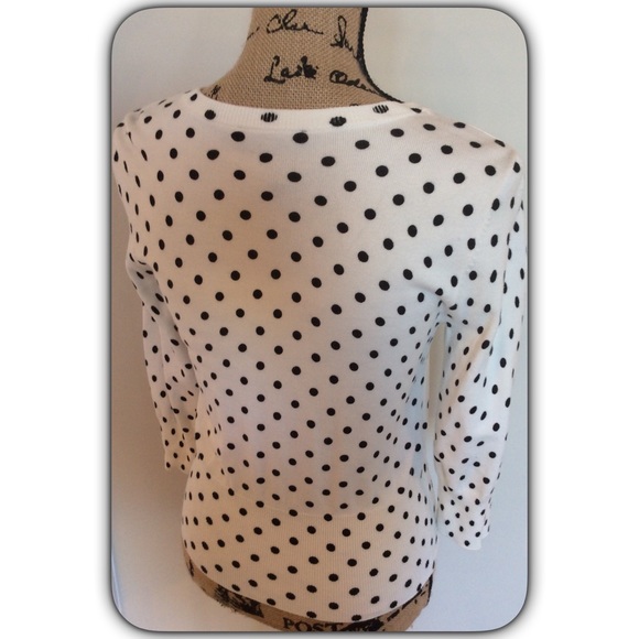 WHBM Polka Dot Cardigan❤️ - Picture 3 of 4