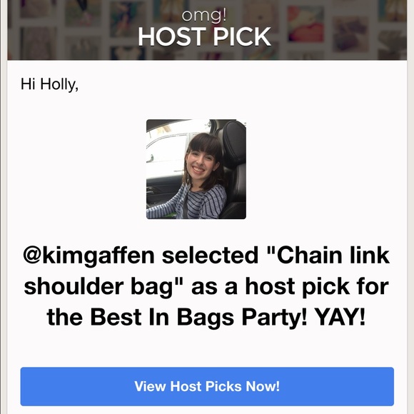 Exciting day!!! My first host pick!!!