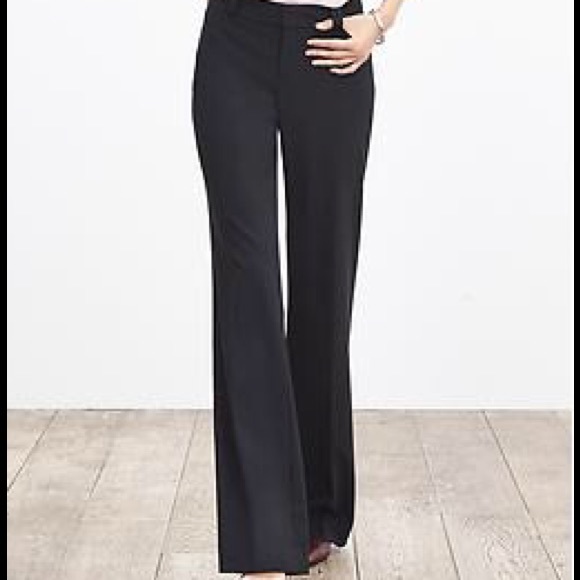 Grey wool dress pants