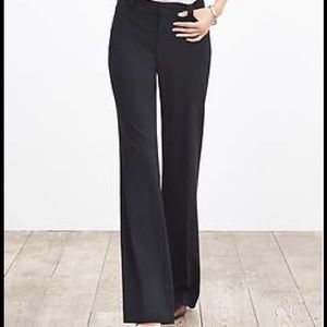 Grey wool dress pants