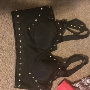 Crop top bustier