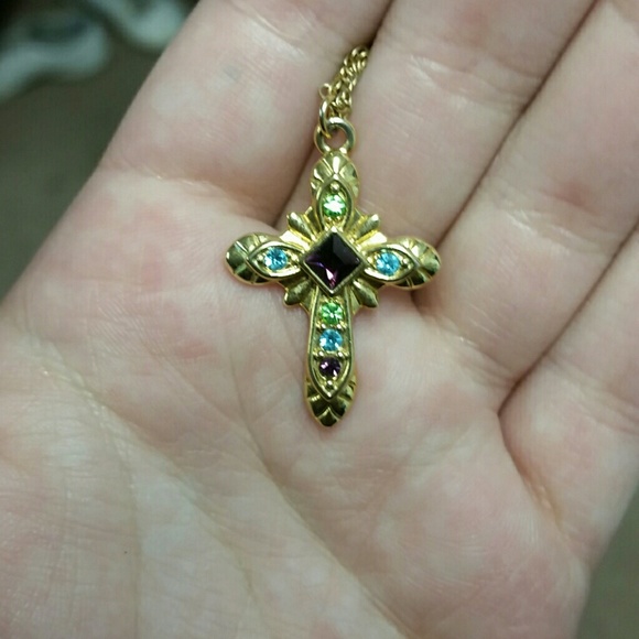 Gold cross