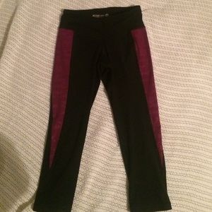 Active fitted legging capris