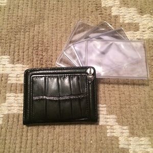 NWOT Brighton photo/credit card wallet