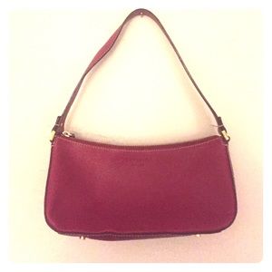 Red leather Kate Spade purse