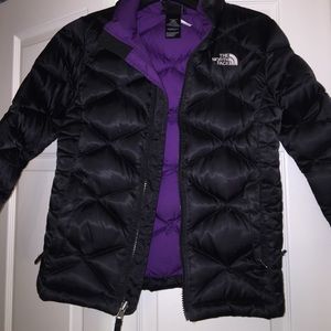 Almost new kids north face jacket