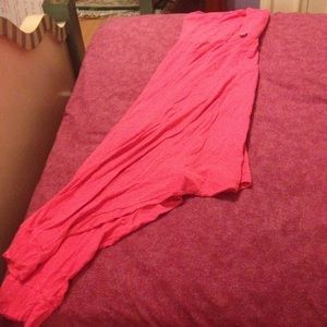 Hot pink harem pants