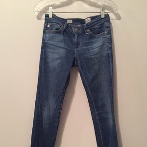 AG Stilt Cigarette Jeans in 4 Year Dreamer