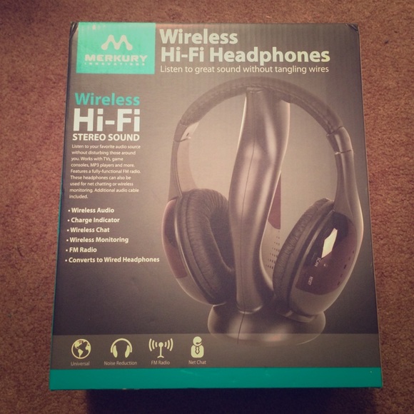 Wireless hi-fi headphones