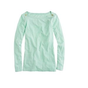 J Crew Mint Painter Tee