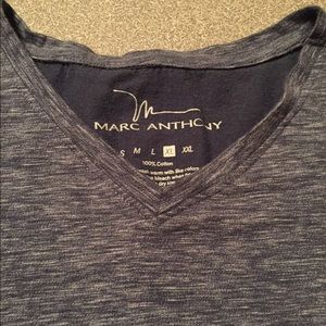 Men's Marc Anthony Navy Size XL Tee