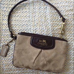 Coach wristlet.