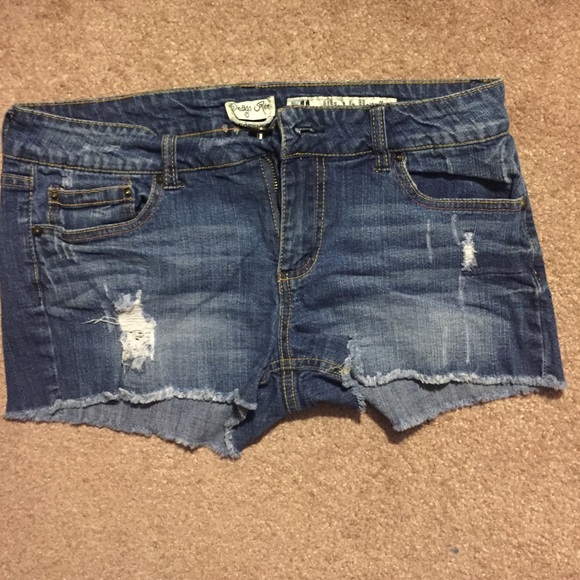Indigo Rein Pants - Denim shorts