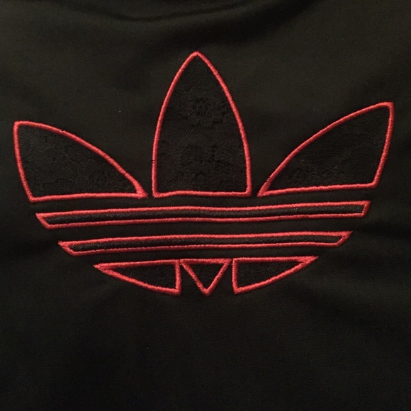 Lace adidas jacket
