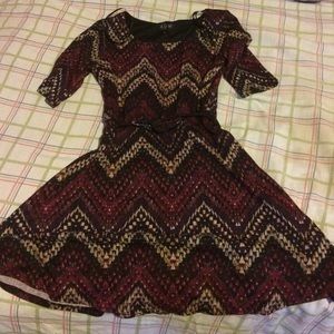 Dark Multicolored dress