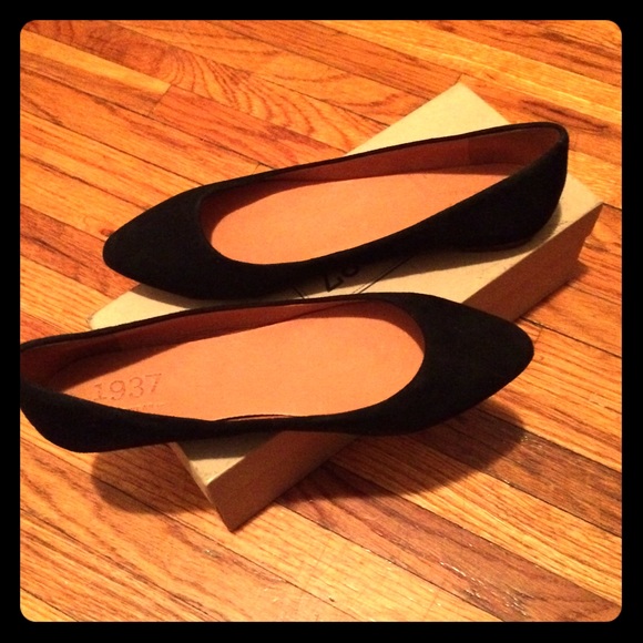 Size 8 Madewell suede flats