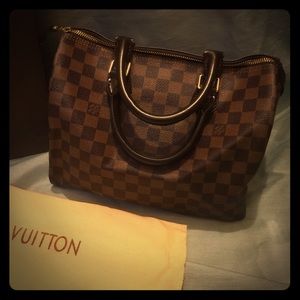 💗SOLD💗Real leather bag!