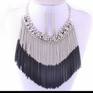 Necklace with matching earings