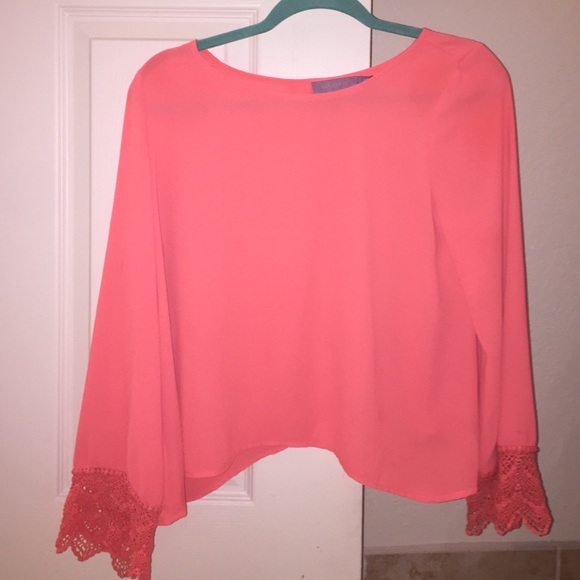 Coral, harper shirt