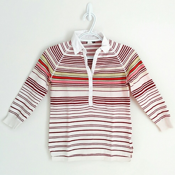 J. Crew Tops - 💲13✂J. CREW Multicolor Striped Shirt