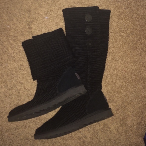 Knit sweater uggs