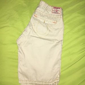 Khaki True Religion Shorts