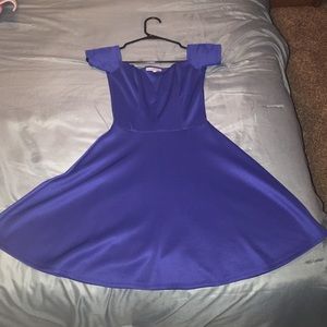 Little blue dress