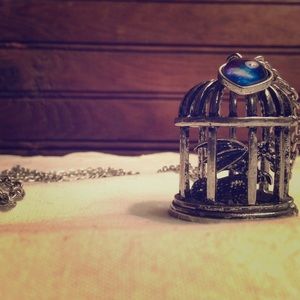 Dragon Cage Statement Necklace