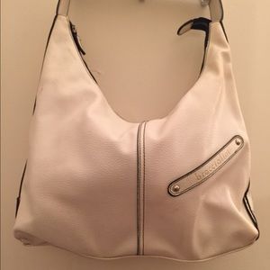 Italian white shoulder bag