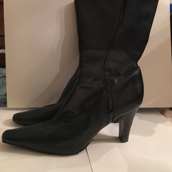 Black Heeled Boots