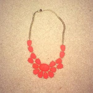 Francesca's orange petal necklace