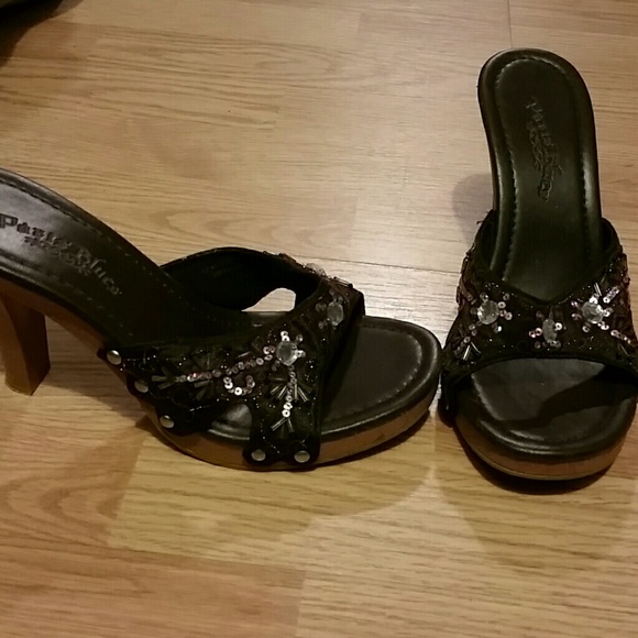 Paris Blues Heels