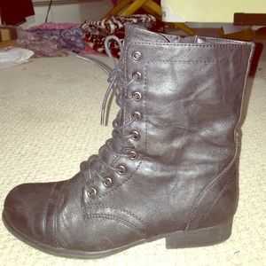 Black Combat Boots