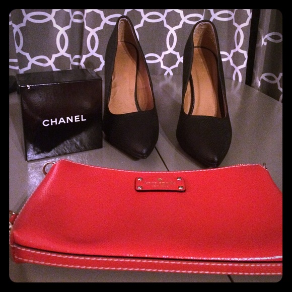 👠Black pointed toe heels 10👠Price Drop🎉