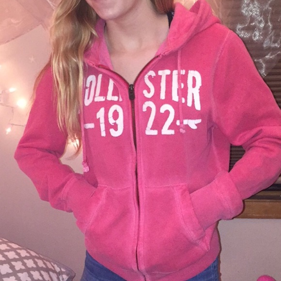 Hollister zip up sweatshirt