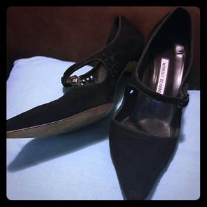 Black Manolo Blahniks