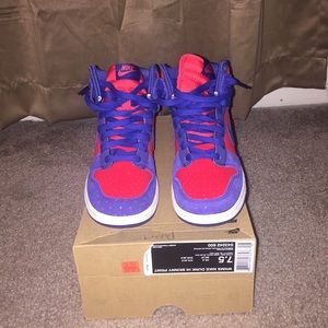 Nike Dunk Hi Skinny Print