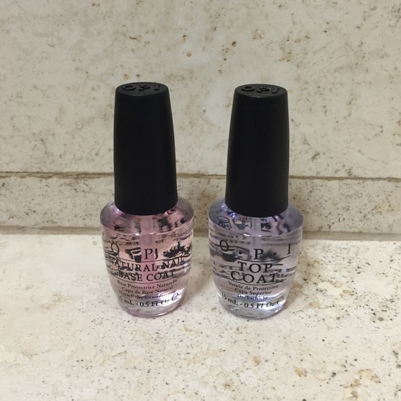 Brand new opi base and top coat!!!