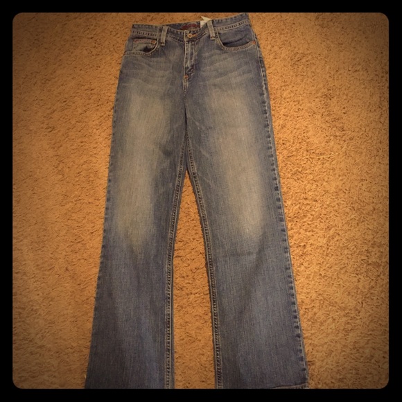Eddie Bauer blue jeans!