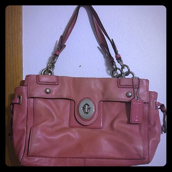 Pink Coach purse